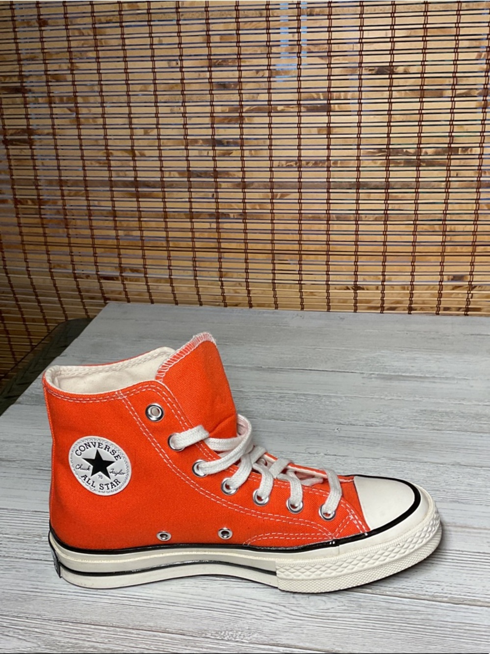 Converse All Star Chuck Taylor 70 Hi High Top Sneakers orange M3.5/W5.5
